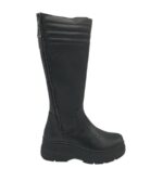 Cizme dama Marco Tozzi , imitatie de piele, negru