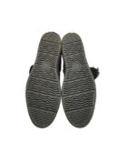 Botine dama 38, piele intoarsa, negru, imblanite - imagine 5