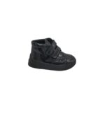 Ghete copii Clarks 25, imitatie de piele, negru