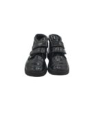 Ghete copii Clarks 25, imitatie de piele, negru - imagine 3