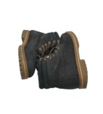 Ghete dama Bench 37, piele, negru - imagine 4