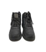 Adidasi barbati Kangaroos 45, imitație de piele, negru - imagine 3