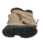 Cizme dama Cortina 42, material textil, bej,  imblanite - imagine 4