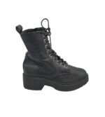 Ghete dama Primark 38, imitatie de piele, negru