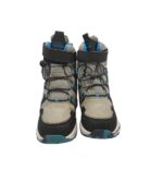 Ghete dama Lurchi 39, imitatie de piele, material textil, gri - imagine 3