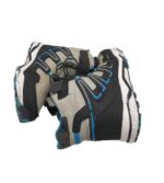 Ghete dama Lurchi 39, imitatie de piele, material textil, gri - imagine 4