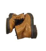 Ghete dama Rieker 39, imitatie de piele, maro - imagine 4