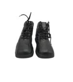 Ghete barbati Rieker 40, imitație de piele, negru, imblanite - imagine 3