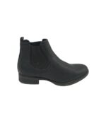 Botine dama Graceland 39, imitatie de piele, negru