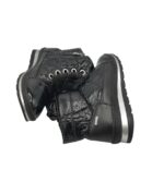 Ghete dama Caprice 38, imitație de piele, negru, captusite - imagine 4