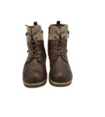 Ghete dama Welness 40, imitație de piele, maro - imagine 3