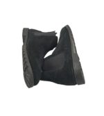 Ghete barbati River Island  42, piele intoarsa, negru - imagine 4
