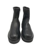 Ghete barbati Camel Active 42, piele, negru, imblanite - imagine 3