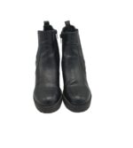 Botine dama Graceland 39, imitatie de piele , negru - imagine 3
