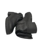 Cizme dama Tamaris 39, imitație de piele, negru - imagine 4