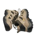 Ghete barbati Karrimor 41, piele intoarsa, material textil, bej, waterproof - imagine 4