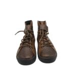 Ghete dama 38, piele, imitatie de piele, maro - imagine 3