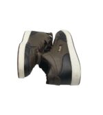 Adidasi dama Fila 38, imitatie de piele, maro negru - imagine 4