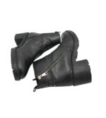 Botine dama 39, piele, negru - imagine 4