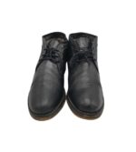 Ghete barbati Raly 44, piele, negru - imagine 3