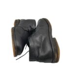 Ghete barbati Raly 44, piele, negru - imagine 4
