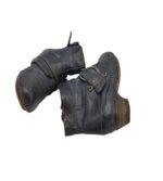 Botine dama Airstep 37, piele, bleumarin - imagine 4