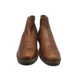 Ghete barbati Easy 44, piele, maro, imblanite - imagine 3