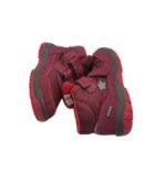 Ghete copii 28, material textil, roz, captusite - imagine 4