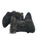 Cizme dama Atmosphere 37, material textil, gri negru, imblanite - imagine 4