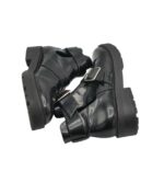 Botine dama Only 39, imitație de piele,  negru - imagine 4