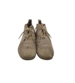 Botine dama Rieker 39, piele intoarsa, bej - imagine 3