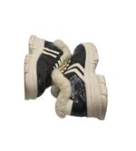 Ghete dama 36, imitatie de  piele, negru, imblanite - imagine 4