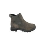 Ghete dama Tamaris 37, piele, gri