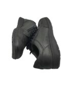 Adidasi barbati Helvesko 45, piele, negru - imagine 4