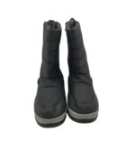 Cizme copii Cortina 36, material textil, negru,  imblanite - imagine 3