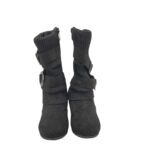 Cizme dama Anna 39, material textil, negru - imagine 3