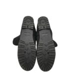 Cizme dama Anna 39, material textil, negru - imagine 5