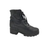 Ghete dama Gabor 41, material textil, negru