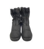 Ghete dama Sanitex, 40, material textil, negru,  imblanite - imagine 3