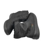 Ghete dama Sanitex, 40, material textil, negru,  imblanite - imagine 4