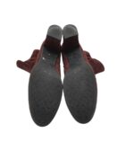 Botine dama 5th Avenue 38, piele intoarsa, maro - imagine 5