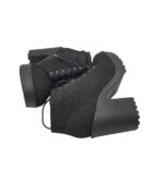 Botine dama H&M 39, material textil, negru - imagine 4