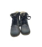 Ghete copii Adventure 31, piele, albastru, imblanite - imagine 3