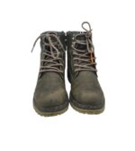 Ghete barbati  Dockers 41, imitație de piele, gri,  captusite - imagine 3