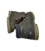 Ghete barbati  Dockers 41, imitație de piele, gri,  captusite - imagine 4