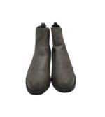 Botine dama Graceland 40, imitație de piele, gri - imagine 3