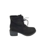 Ghete dama 38, material textil, negru