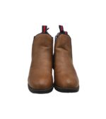 Botine dama Insel 37, imitație de piele, maro - imagine 3