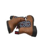 Botine dama Insel 37, imitație de piele, maro - imagine 4