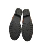 Botine dama Insel 37, imitație de piele, maro - imagine 5